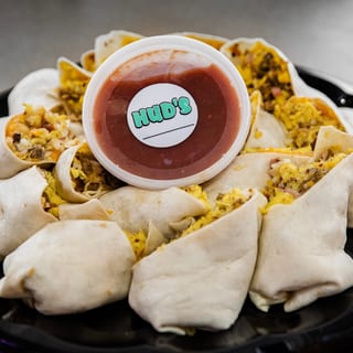 NO MEAT Breakfast Burrito*